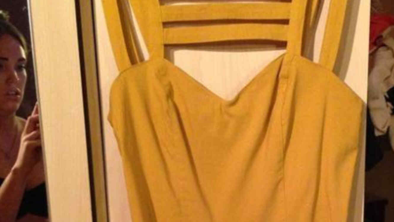 Vestido de ebay amarillo 