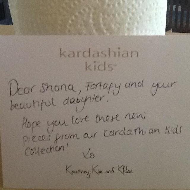 Carta de Kardashian Kids