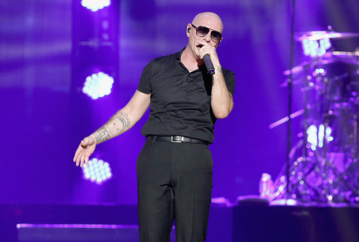 Pitbull iHeartRadio Fiesta Latina Presented By Sprint - Show