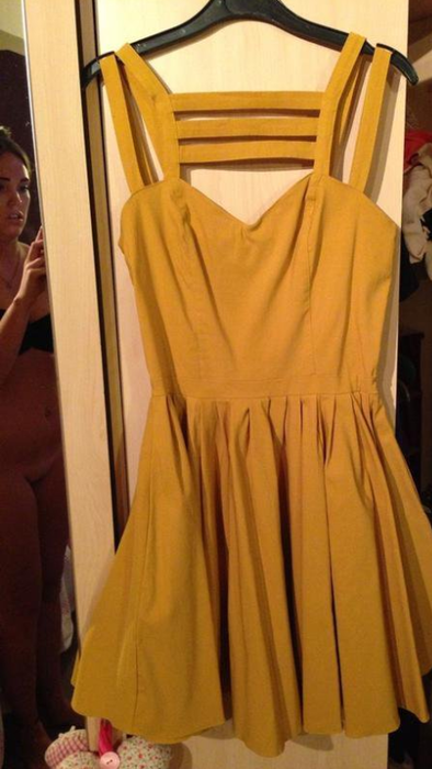 Vestido de ebay amarillo