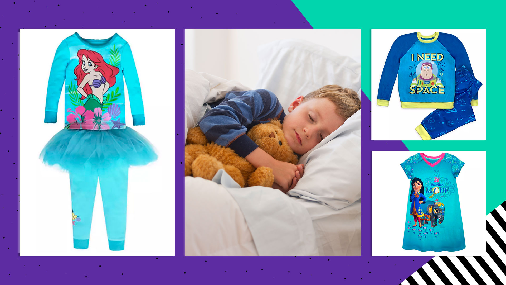 Disney Conjuntos de Pijama para Niñas