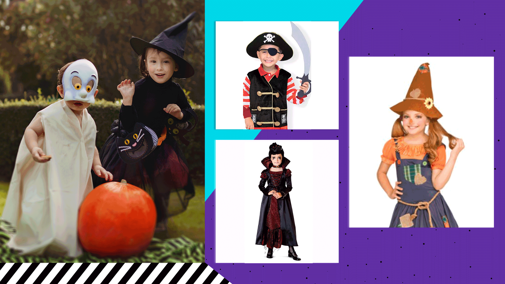 20 disfraces de Halloween para niños, niñas y bebés precio|