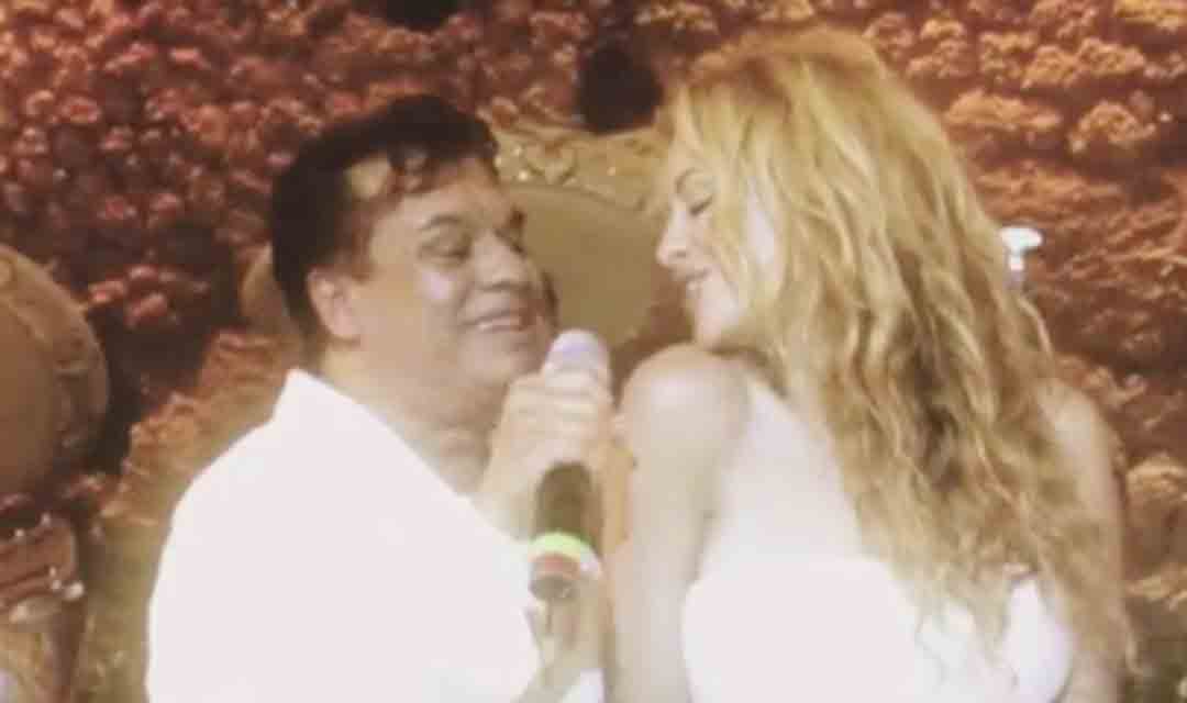 Paulina Rubio compartió un video de Juan Gabriel cantando en su boda