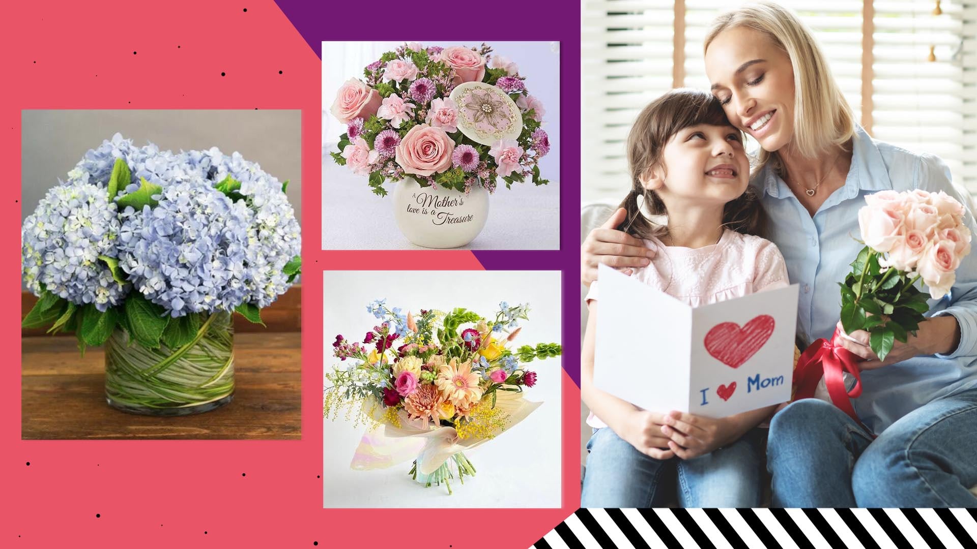 Flores para el Día de la Madre muy hermosas y a precios razonables