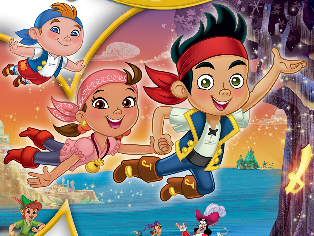 La animación de Disney "Jake and the Never Land Pirates" ahora en...