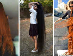 Mujeres con el cabello más largo del mundo