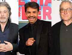 Al Pacino, Eugenio Derbez y Robert De Niro 