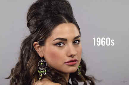 Reyna Márquez modela estilo de 1960s en video de The Cut - 100 años de belleza mexicana