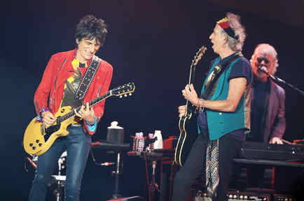 Rolling Stones en concierto en Auckland en 2014