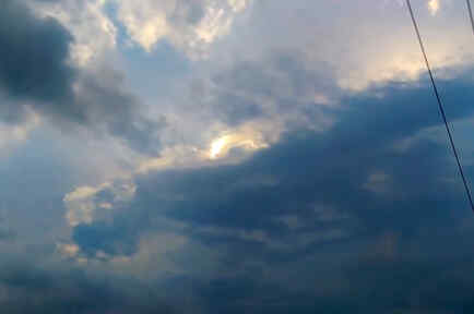 Luces extrañas vistas en en el cielo en Indiana