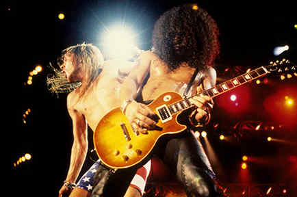 Guns N Roses en vivo en Rock In Rio II el 15 de enero de 1991.