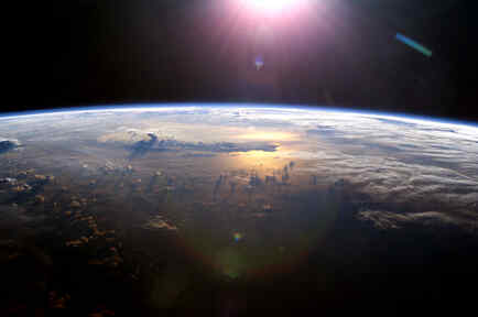 El planeta Tierra visto una expedición de la NASA en 2003