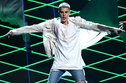 Justin Bieber en los Billboard Music Awards