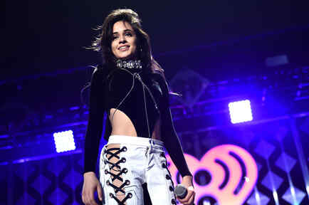Camila Cabello de Fifth Harmony en el Jingle Ball Atlanta, Georgia