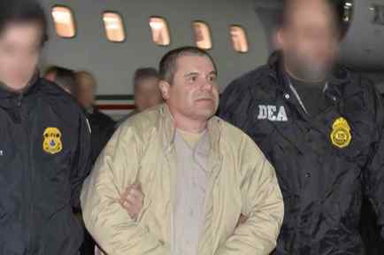Llegada de El Chapo a EEUU