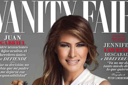 Melania Trump, protagonista de la portada de febrero de Vanity Fair México