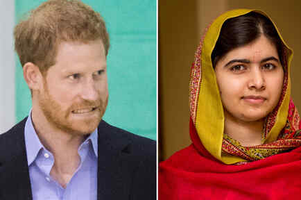 Príncipe Harry y Malala