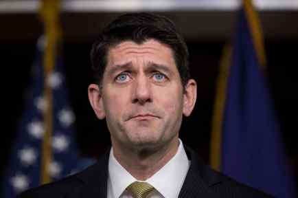 El presidente de la Cámara de Representantes de EE.UU., Paul Ryan, en una foto de archivo. 