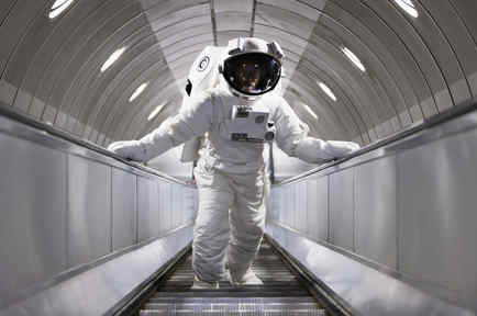 Astronauta caminando