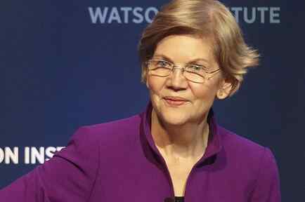 La senadora de Massachusetts Elizabeth Warren en una foto de archivo