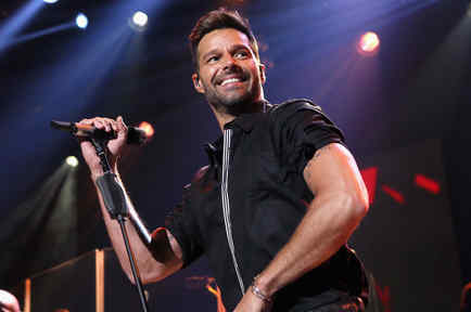 Ricky Martin on the Honda Stage at the iHeartRadio Theater Los Angeles