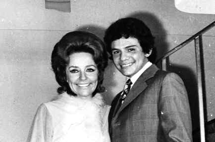 José José y su primera esposa, Natalia "Kiki" Herrera Calles