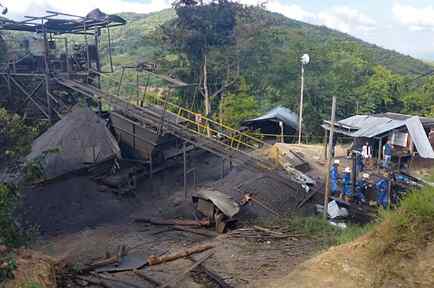 Explosión en mina de carbón