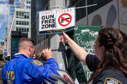 Zona libre de armas en Nueva York