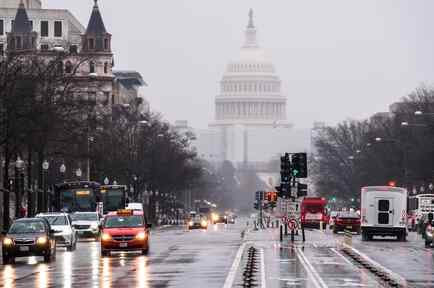 Lluvias en Washington D.C.