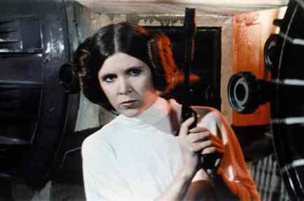 Carrie Fisher en Star Wars