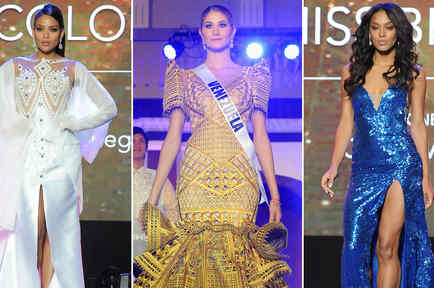 Varias concursantes de Miss Universo 2017