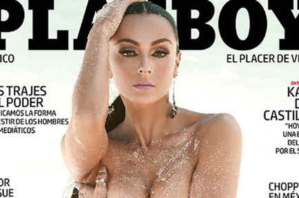 Ivonne Montero posa para Playboy