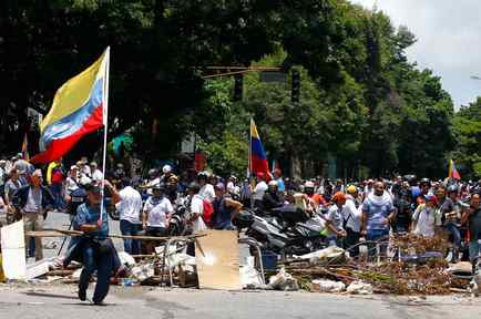Protestas en Venezuela durante las elecciones
