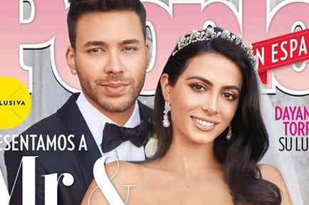 Royce y su esposa ne la portada de People en Español