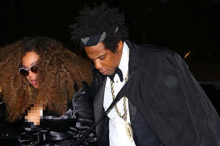 Beyoncé con Jay-Z