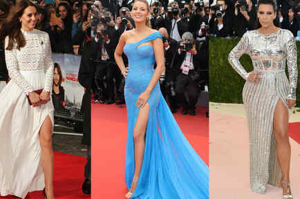 Kate Middleton, Blake Lively y Kim Kardasian, tres de las mejores vestidas en alfombras rojas 