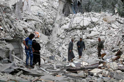escombros en siria