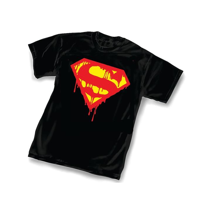 ﻿DEATH OF SUPERMAN COMMEMORATIVE SYMBOL T-Shirt