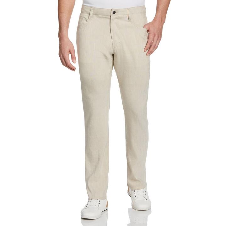 Linen-Blend 5 Pocket Pants