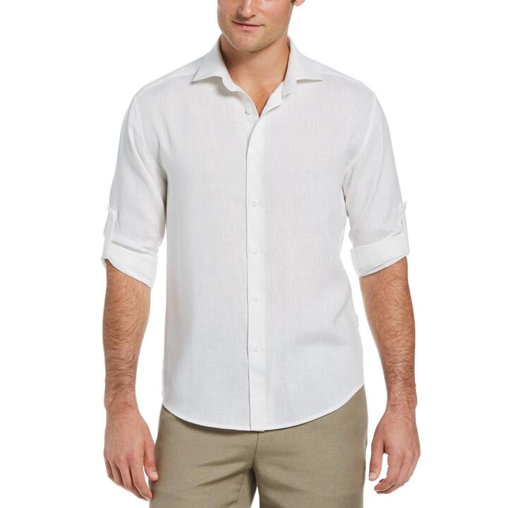 Travel Select Linen-Blend Shirt