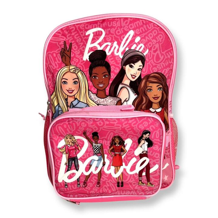 Barbie 16" Backpack and Lunch Bag Set
