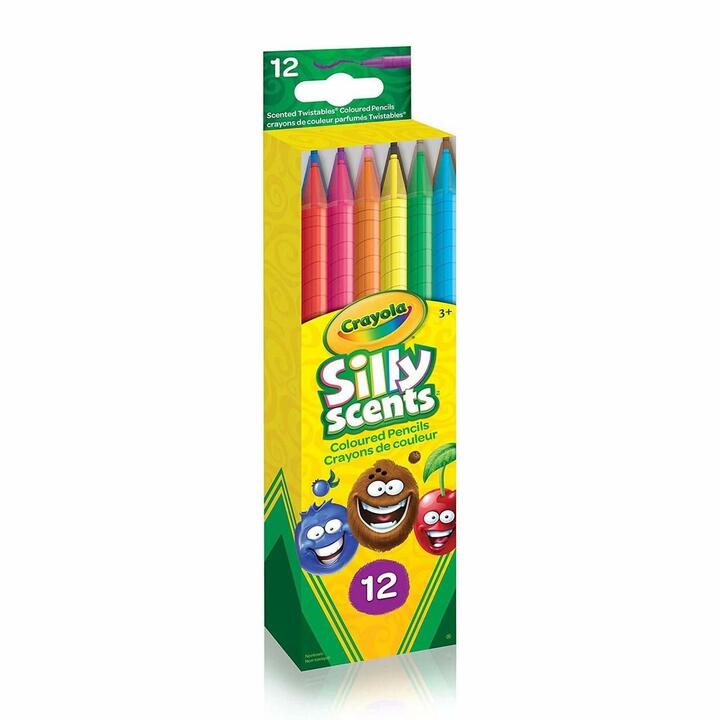 Crayola Silly Scents Twistables Coloured Pencils 12 Coun