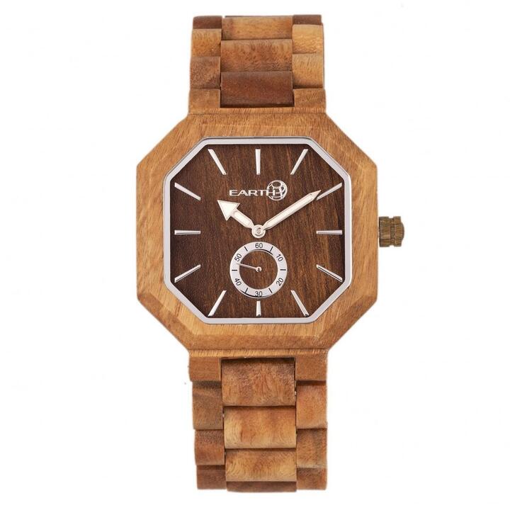 Earth Wood Acadia Bracelet Watch