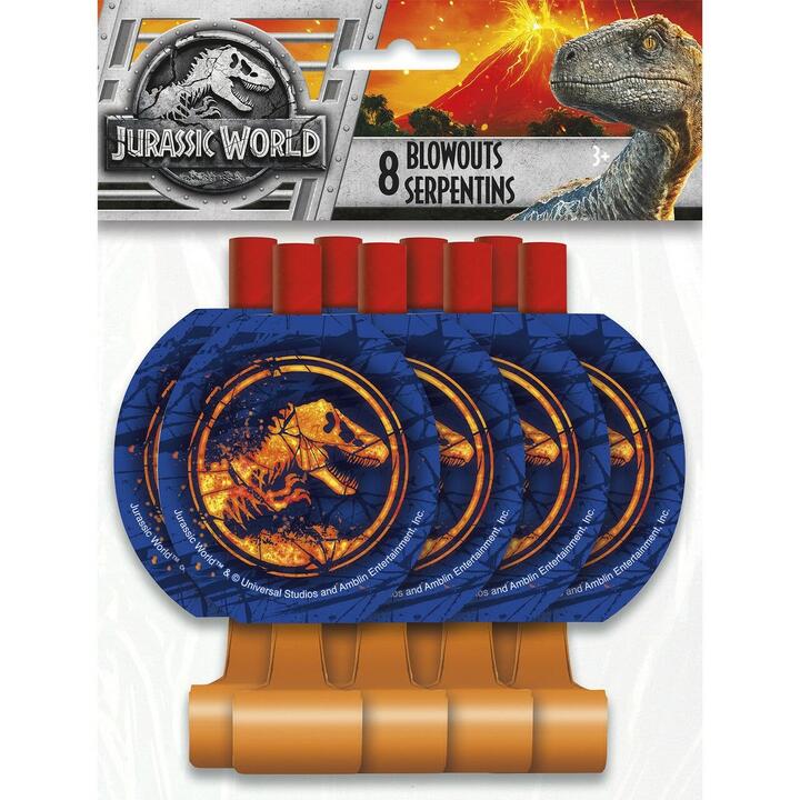 Jurassic World Party Blowouts [8 Per Package]