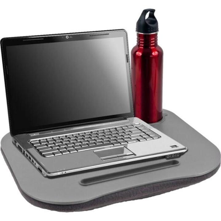 Laptop Buddy Cushion Desk with Pen & Cup Holder