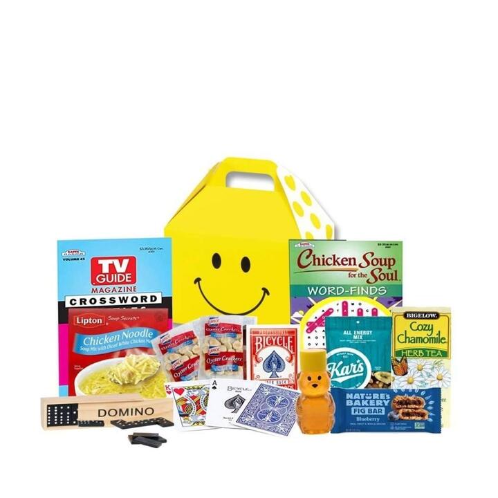 Get Well Prescription for Fun & Relaxation Care pkg- get well soon gifts for women