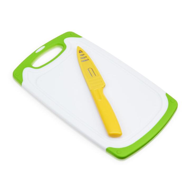 Small Cutting Board with Paring Knife Set