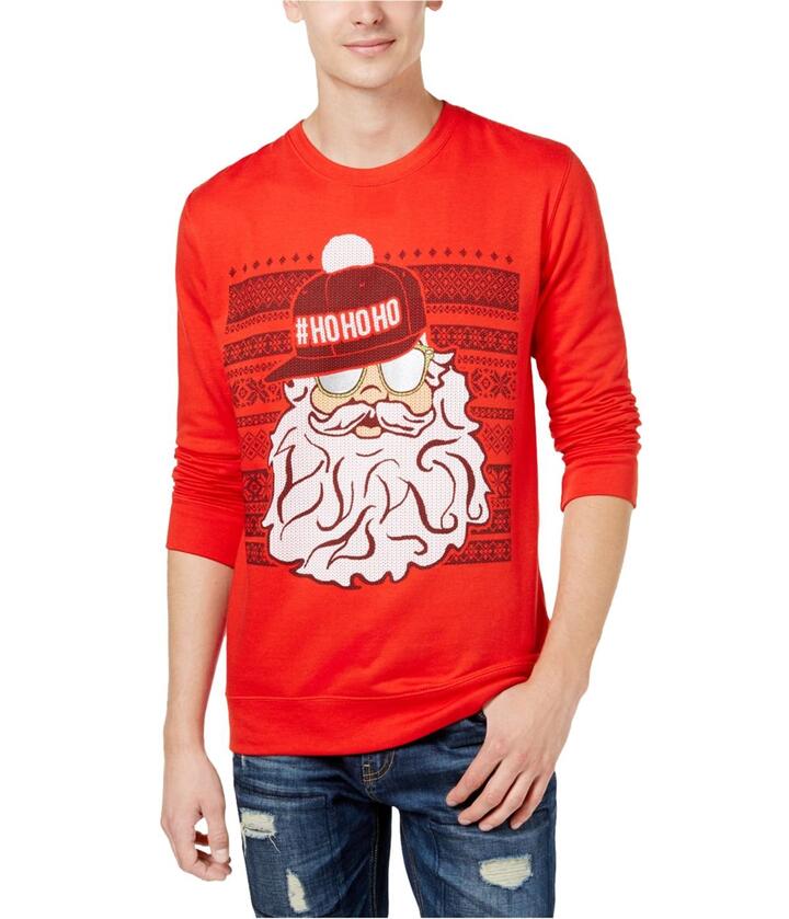 American Rag Mens Street Santa Pullover Sweater