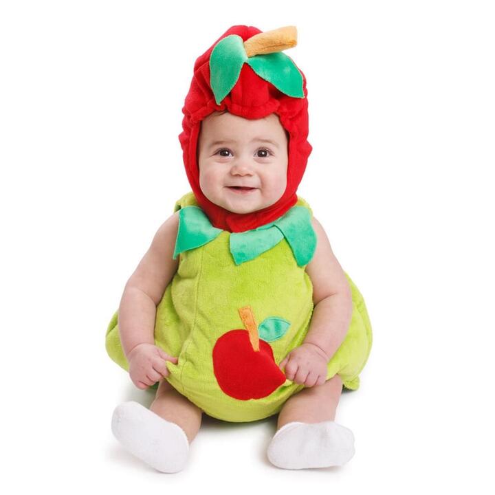 Dress Up America -- Sugar Sweet Apple Costume for to Months Baby