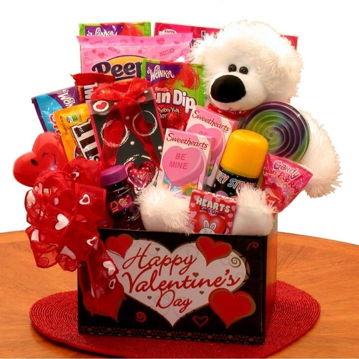 You're Beary Huggable Kids Valentine Gift Box - valentines day candy - valentines day gifts